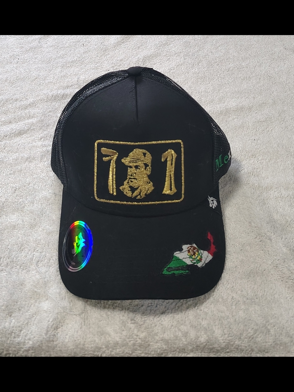 El Chapo Guzman Mexico Snap Back Trucker Hat